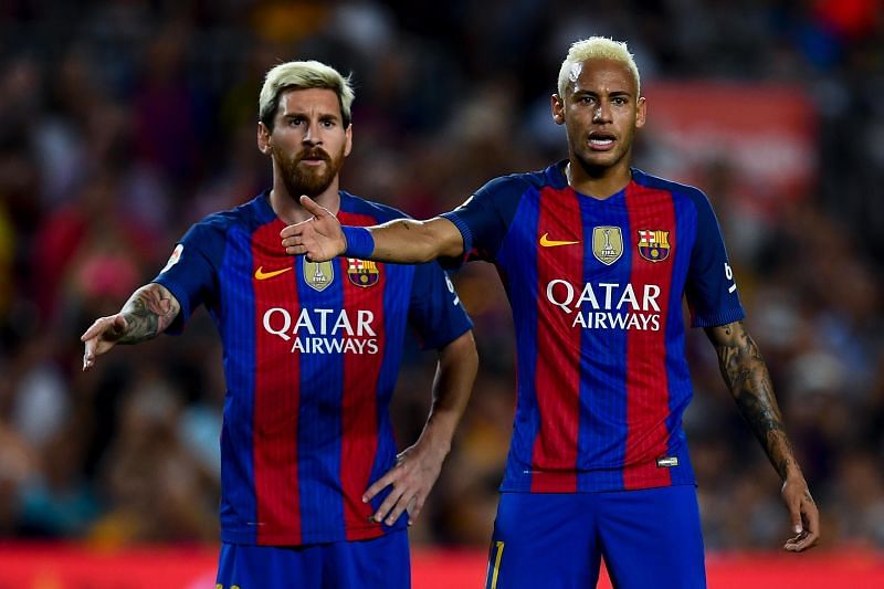 Neymar could potentially replace Lionel Messi at Barcelona